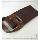 MINI MINIMALIST leather bag for your iPad and iPhone